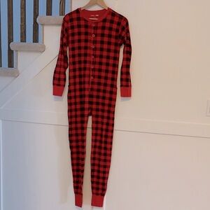 Hatley x Indigo Buffalo Plaid Onesie PJ Lounge Woman’s Size XS